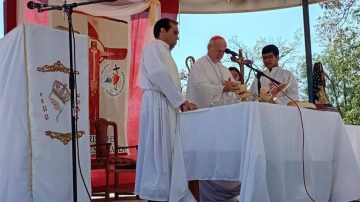 Fiesta patronal por la Virgen del Valle en el B° Huaico Hondo con gran acompañamiento de fieles