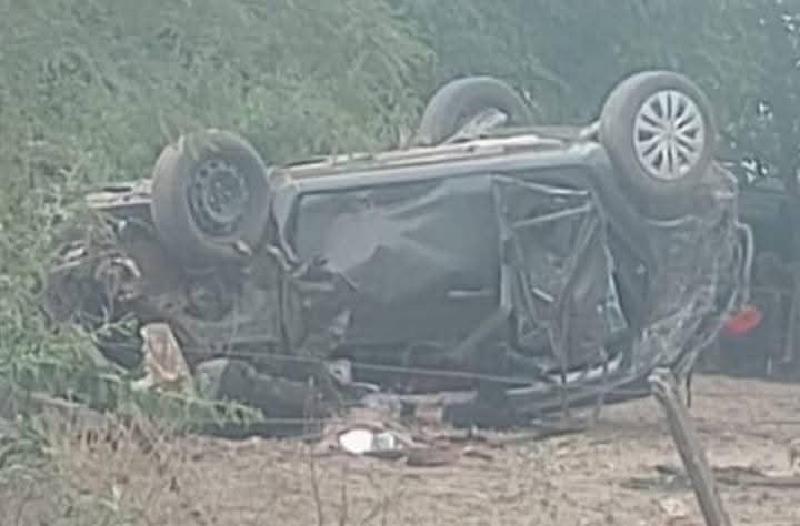 Santiagueños protagonizan impactante accidente en Ruta Provincial 30