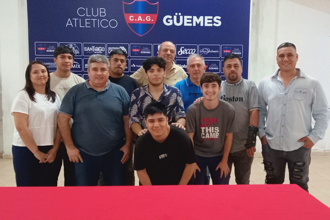 Güemes presentó oficialmente a su nuevo equipo de prensa