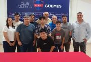 Güemes presentó oficialmente a su nuevo equipo de prensa