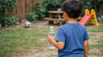 Un menor ingirió lavandina accidentalmente al confundirla con agua