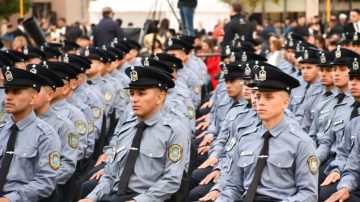 El Gobierno Provincial ascendió a 1.439 efectivos de la Policía Provincial