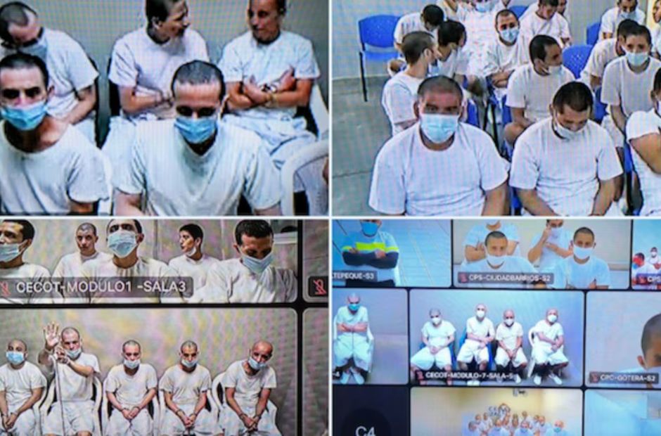 El Salvador: la justicia condenó a 248 pandilleros, uno recibió más de 1300 años de prisión