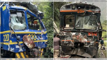 Al menos un muerto y 40 heridos en Perú tras el choque de dos trenes camino a Machu Picchu