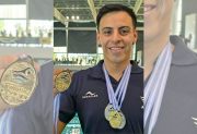 ¡El Tiburón de Oro! Matías Sosa González hace historia grande para la natación santiagueña