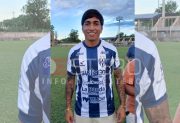 Antes de su visita a la Mañana de Info, Maher Carrizo visitó Sarmiento de La Banda, el club que lo formó
