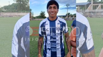 Antes de su visita a la Mañana de Info, Maher Carrizo visitó Sarmiento de La Banda, el club que lo formó