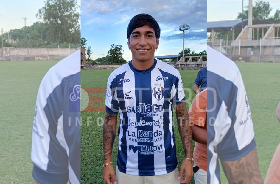 Antes de su visita a la Mañana de Info, Maher Carrizo visitó Sarmiento de La Banda, el club que lo formó