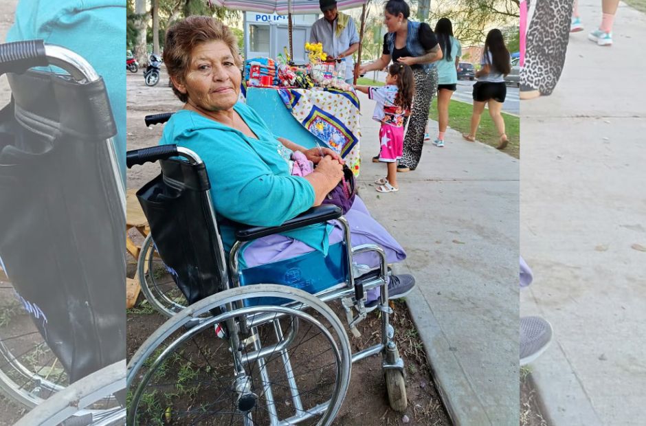 Ni los años ni los obstáculos la detienen: Lidia, un ejemplo de dignidad