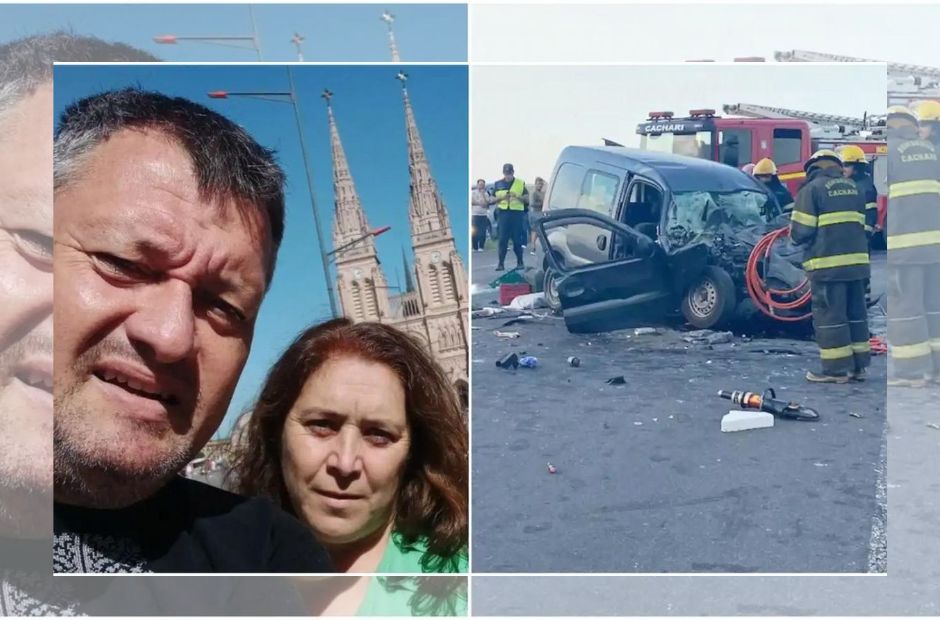 Tragedia en la Ruta 3: un choque frontal terminó con la vida de una pareja de Berisso
