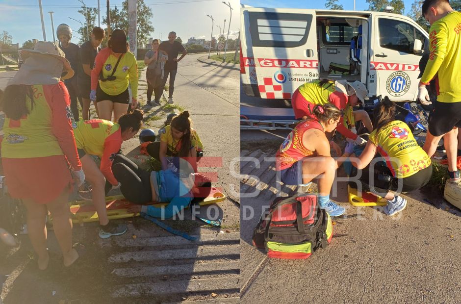 Grave accidente en Autopista Santiago–La Banda: una menor de tres años con traumatismo craneal