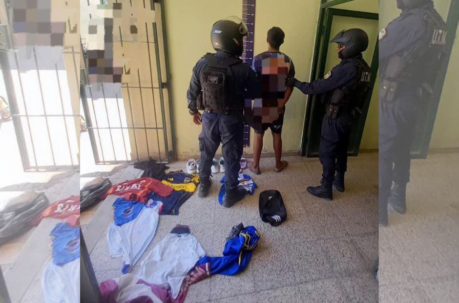 Robo frustrado: aprehenden a joven con un gran botín en el Barrio 25 de Mayo