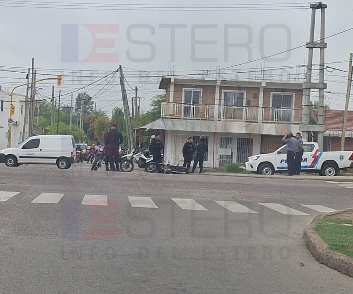 Un nuevo accidente de tránsito causó revuelo en el B° Ejército Argentino