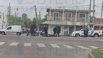 Un nuevo accidente de tránsito causó revuelo en el B° Ejército Argentino