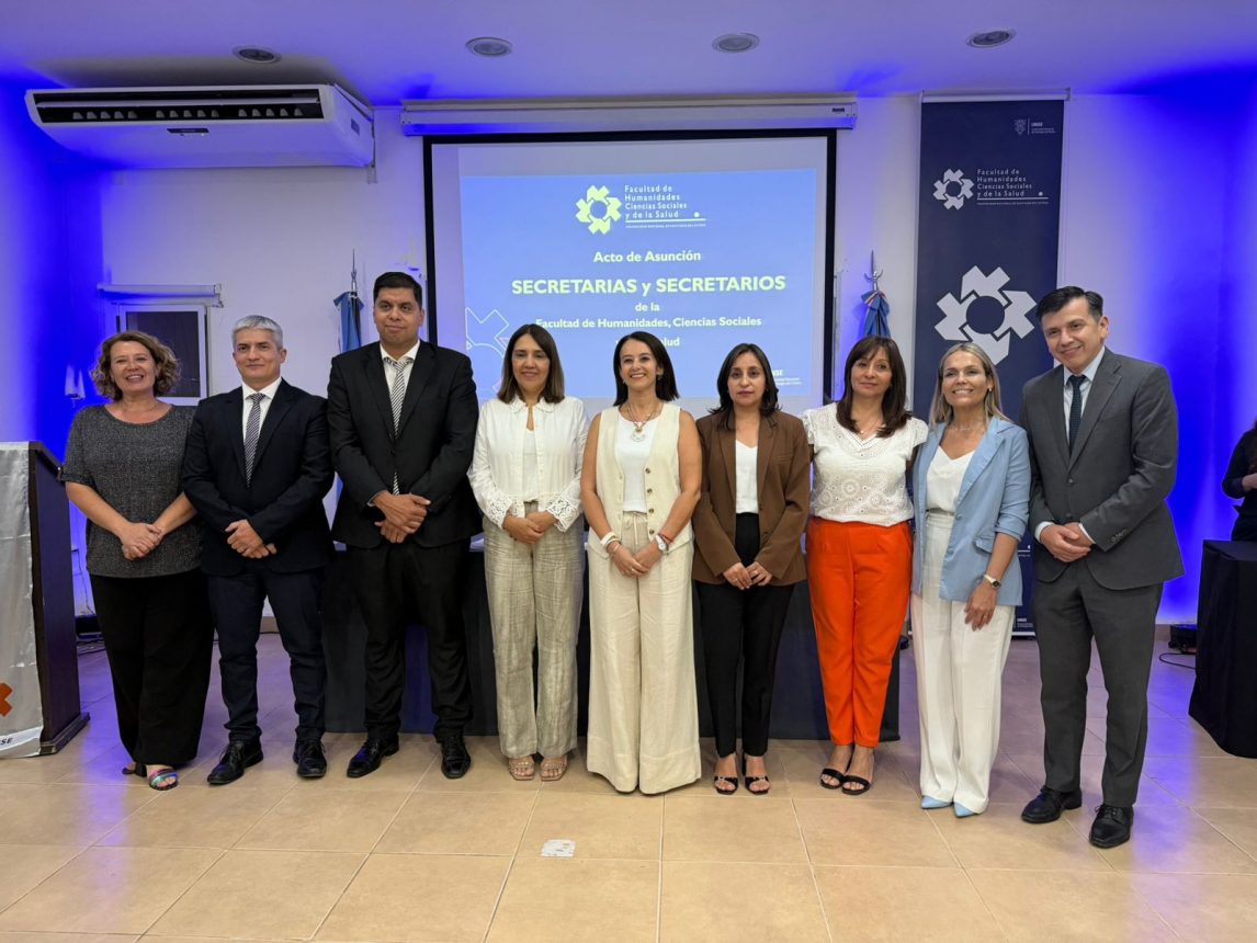Asumió el nuevo Equipo de Gestión de la Facultad de Humanidades para el período 2025-2029