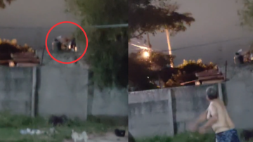 VIDEO | Vecinos corrieron a ladrillazos a delincuentes que escapaban por los techos en el B° Borges