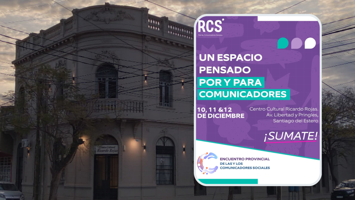 Se viene el Primer Encuentro Comunicadores Sociales, el evento que reunirá a profesionales de toda la provincia