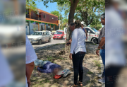 Un hombre se descompensó y cayó inconsciente en plena vía pública en La Banda