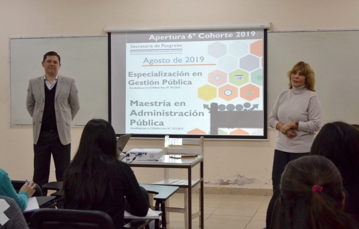 Humanidades abre una nueva cohorte de posgrados: Especialización en Gestión Pública y Maestría en Administración Pública