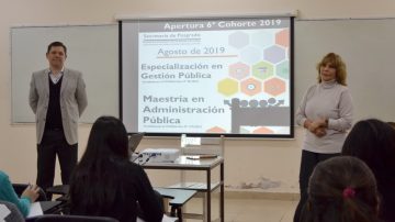Humanidades abre una nueva cohorte de posgrados: Especialización en Gestión Pública y Maestría en Administración Pública
