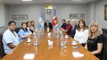 El Superior Tribunal de Justicia se reunió con representantes de Colegios Profesionales vinculados al área de la salud