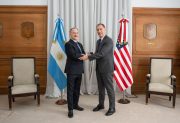 Diego Santilli recibió al embajador Lamelas y se espera la firma del acuerdo comercial con EE.UU