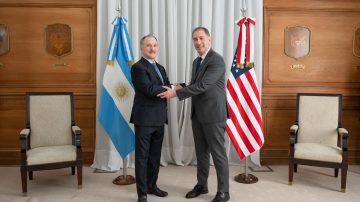 Diego Santilli recibió al embajador Lamelas y se espera la firma del acuerdo comercial con EE.UU