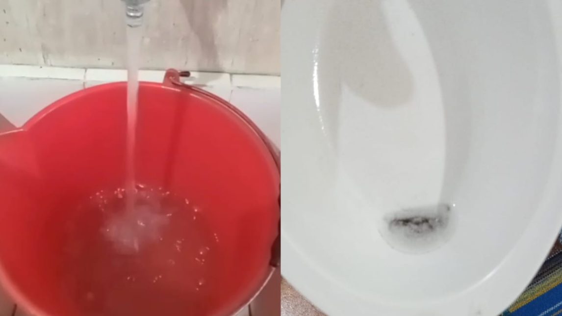 Vecinos denuncian “agua turbia y con mal olor” en los barrios Telefónicos e Independencia