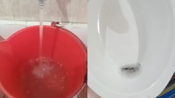 Vecinos denuncian “agua turbia y con mal olor” en los barrios Telefónicos e Independencia