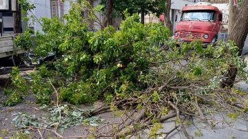 Inhabilitan el tránsito en calle Urquiza, entre Independencia y 24 de Septiembre