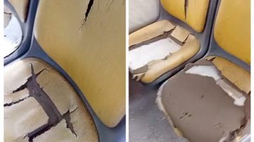 Un usuario de colectivos mostró cómo están los asientos: “Y los empresarios piden aumento”