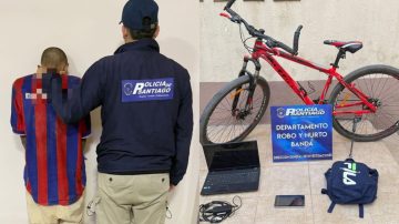 Detienen a un ladrón, esclarecen un robo y recuperan todos los bienes sustraídos