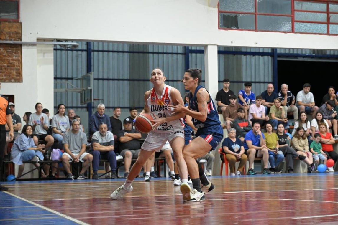 Las chicas de Quimsa perdieron ante Chañares en el cierre del Cuadrangular clasificatorio