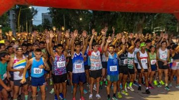 Todo listo para la 8° edición de la Maratón nocturna de Santiago Lawn Tennis Club en el Parque Aguirre