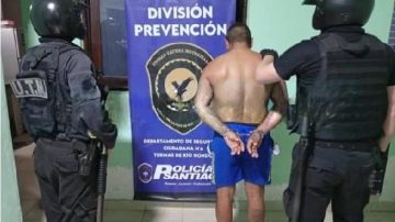 Se hizo pasar por cliente acompañando de una mujer: así cayó “Sapo Negro” conocido delincuente de Las Termas