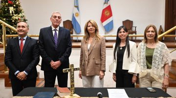 Asumieron autoridades del Ministerio de Justicia y Derechos Humanos