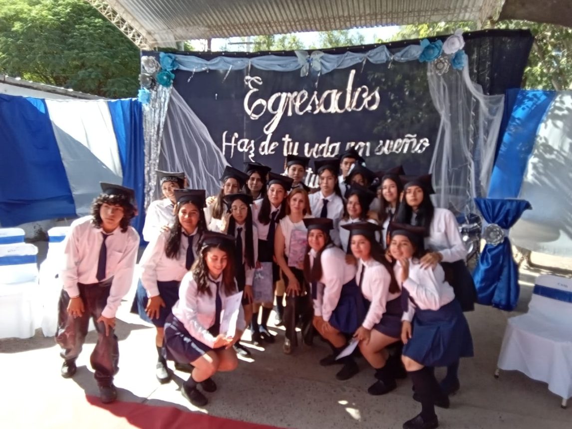 Cañada Escobar: Estudiantes del Agrupamiento 86.103 tuvieron un emotivo acto