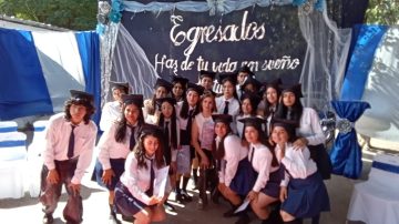 Cañada Escobar: Estudiantes del Agrupamiento 86.103 tuvieron un emotivo acto