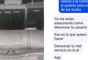 El descargo del chofer de Didi escrachado: “Solo quiere dejarme sin mi única fuente de trabajo”