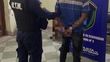 Peligroso fugitivo fue reducido por la Policía en la esquina de Lavalle y Neuquén