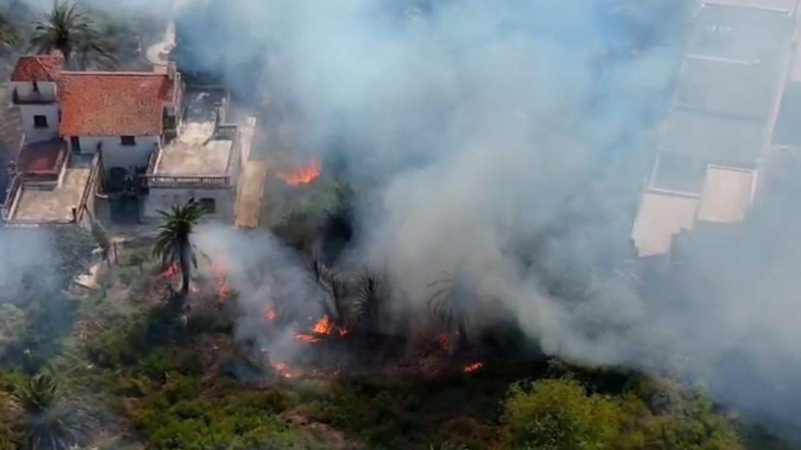 VIDEOS | Intenso trabajo de Bomberos para sofocar un incendio en el barrio Tradición