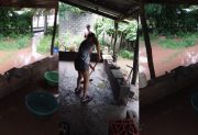 “Cada vez que llueve tememos lo peor”: el desesperado reclamo de una familia de Villa Ojo de Agua por inundaciones reiteradas