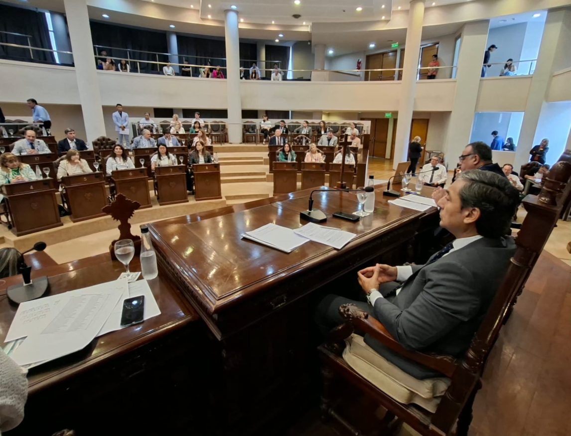 Legislatura provincial: designan a un miembro del directorio de ENRESE