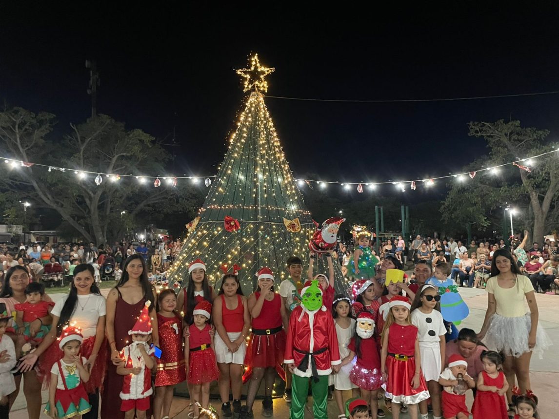 Villa Atamisqui vivió una multitudinaria fiesta de la Navidad