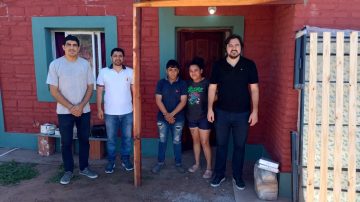 Entregaron una vivienda a una familia del barrio San Cayetano en Monte Quemado