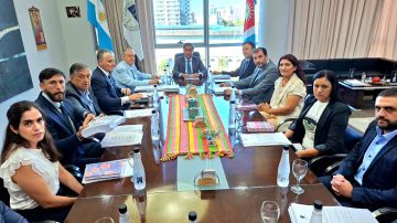 Silva Neder recibió al ministro Atilio Chara en el marco del presupuesto 2026