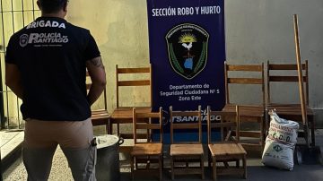 La Policía recuperó elementos sustraídos de un comedor comunitario: buscan al sospechoso