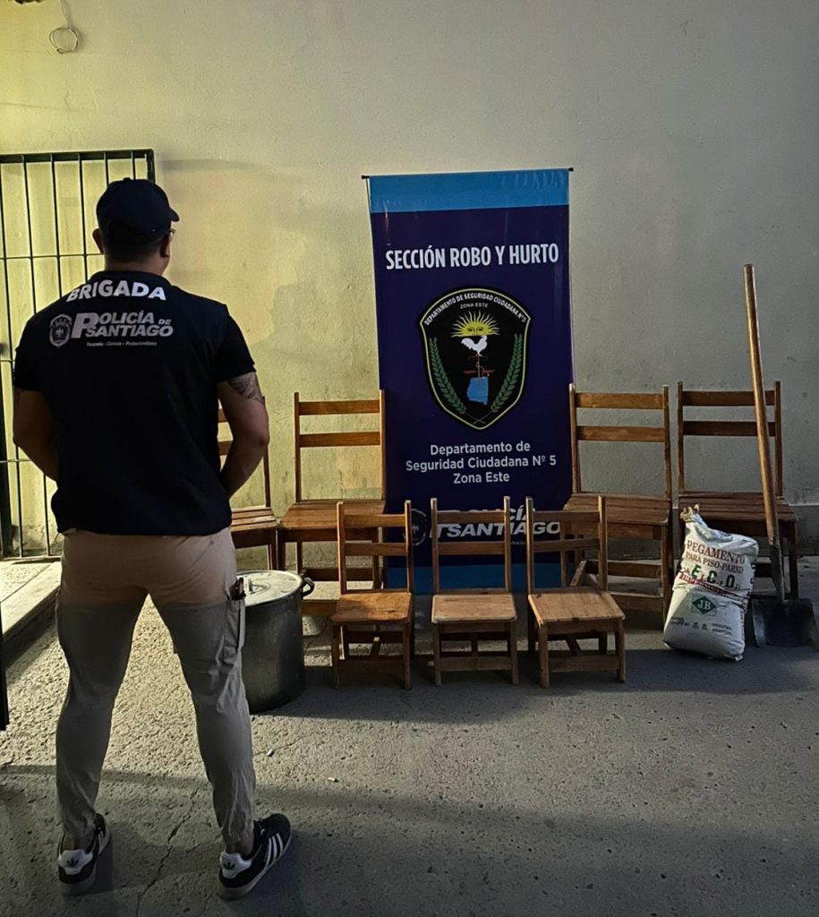 La Policía recuperó elementos sustraídos de un comedor comunitario: buscan al sospechoso