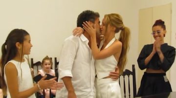 Nicolás Cabré y Rocío Pardo se casaron por civil: las mejores fotos del festejo familiar