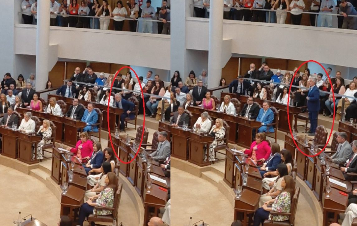 Gritos y abucheos en Diputados: “Chabay” Ruiz no asumió su banca por ser considerado inhábil moralmente